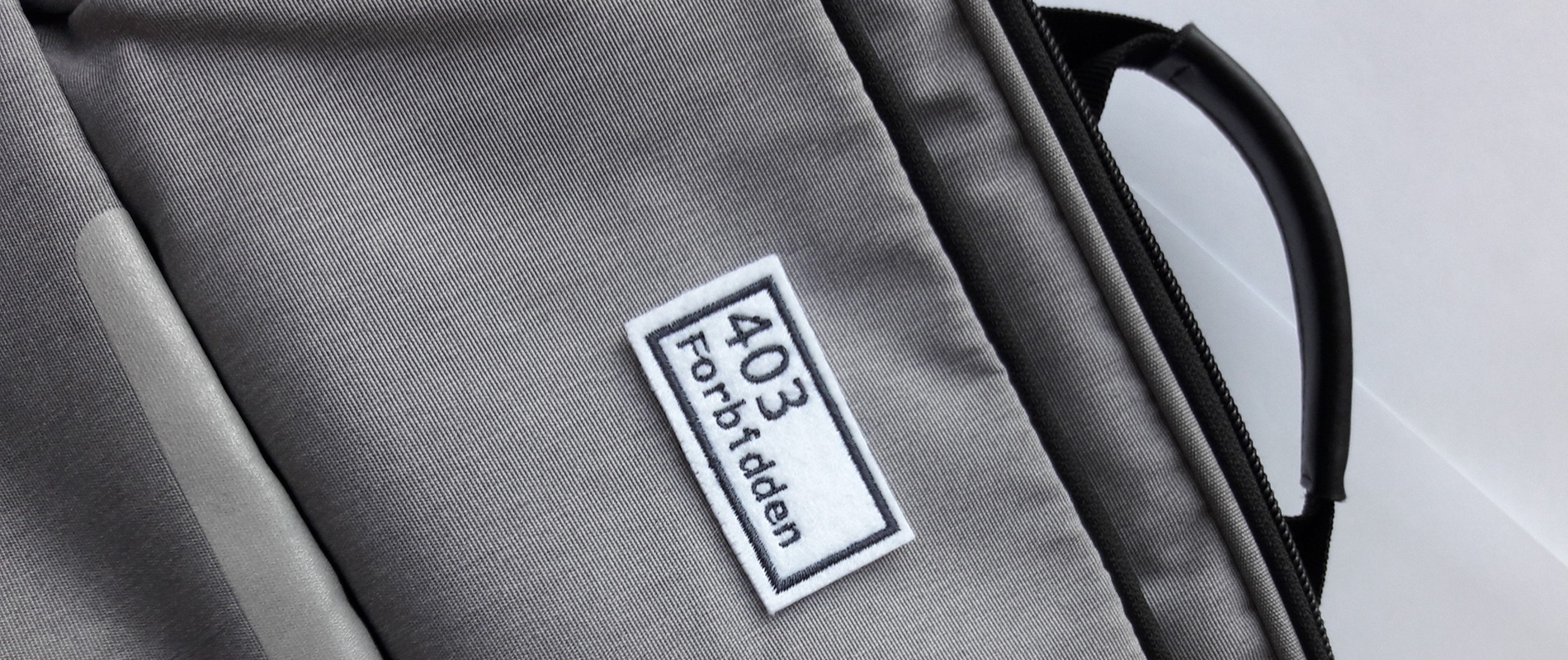 Рюкзак с нашивкой