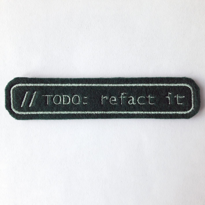 Зарефакторь это